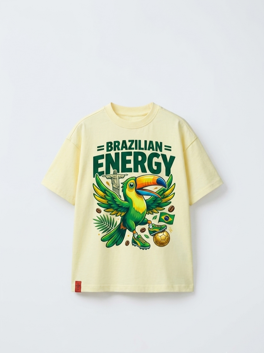 Grosir Kaos Motif Brazil - Vendor Konveksi Sulthan Fashion Kategori Anak-anak
